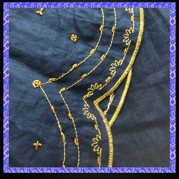 Lilly P linen tunic💙 - Picture 6 of 6